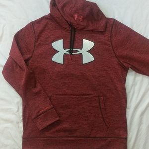 Under Armour Storm Dark Red Maroon Hoodie